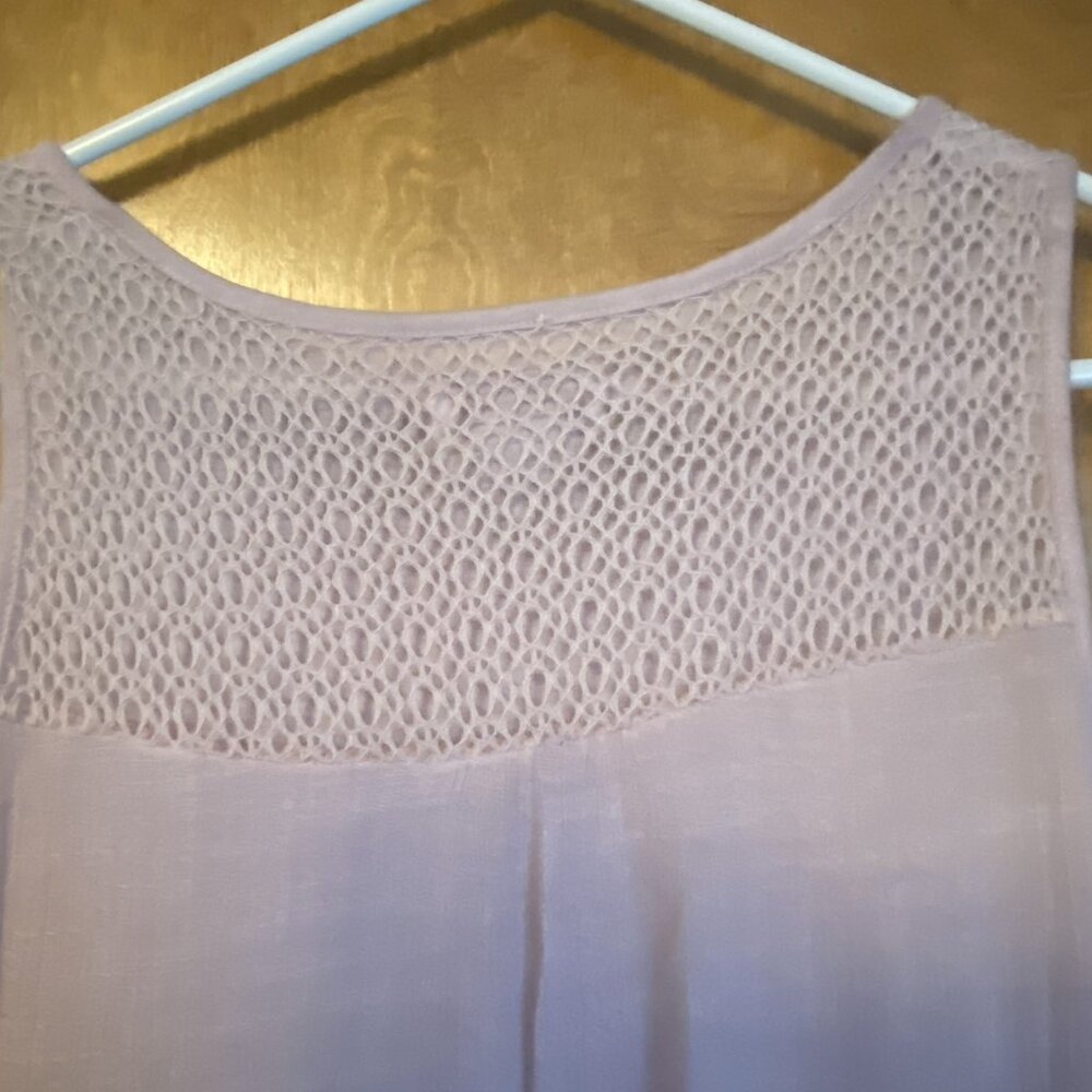 Boho lacy tank tunic - Picture 4 of 5